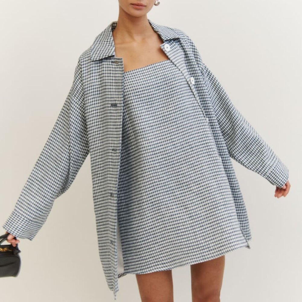 Reformation Irene Linen Jacket